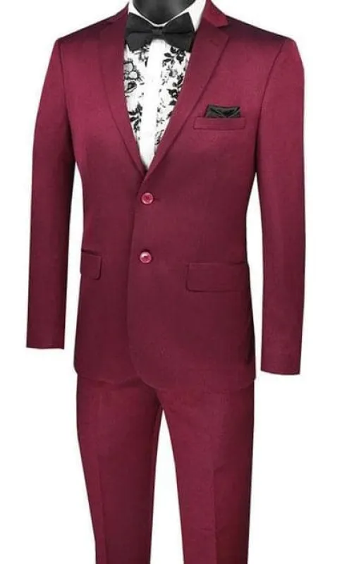 Mens Suits Online - Unique Mens Suits - Wholesale Slim Fit Suit in 10 Colors sold by Alberto Nardoni