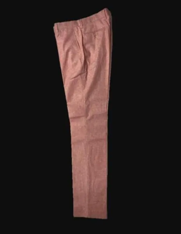 Mens Big and Tall Linen Pants - Linen Dress Slack sold by Alberto Nardoni