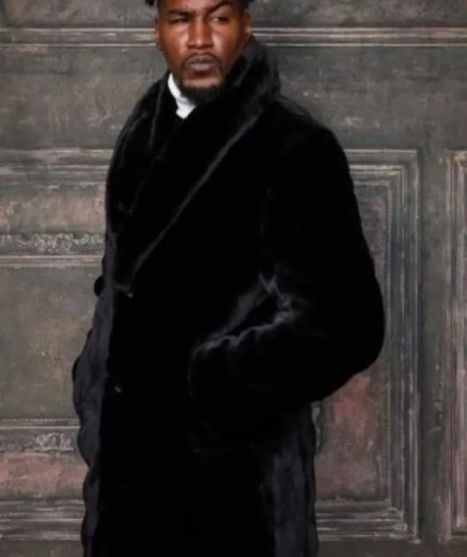 Mens  Black Coat sold by Alberto Nardoni