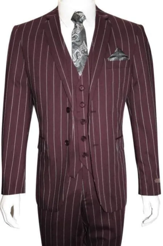 Mens Dark Burgundy Coat sold by Alberto Nardoni