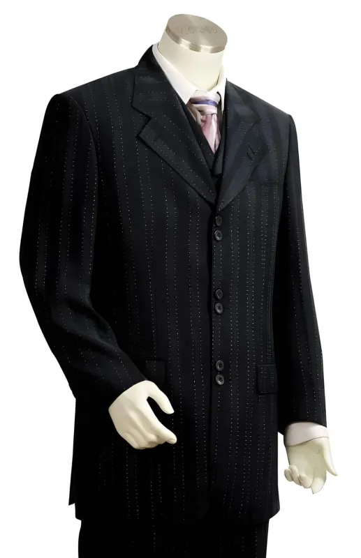 Mens  Black Coat sold by Alberto Nardoni