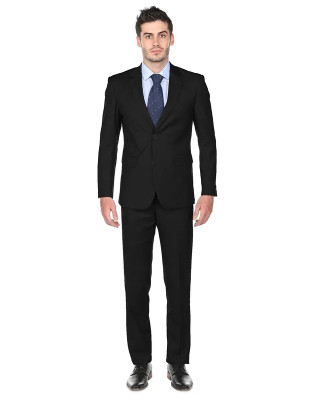Mens Classic Fit Suit Black sold by Alberto Nardoni