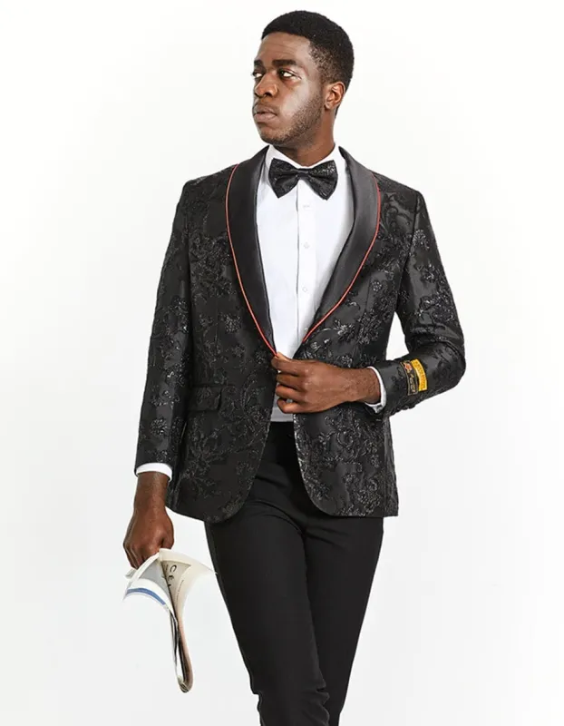 Mens Black Prom Suit 2025 - Unique Prom Suits sold by Alberto Nardoni