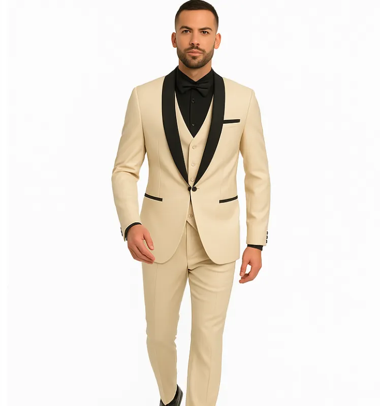 Champagne Tuxedos - Champagne Suit sold by Alberto Nardoni