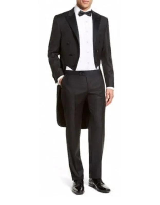 Suit With Tails - Long Tail Suit - Mens Tailcoat - Tail Coat Tuxedo sold by Alberto Nardoni