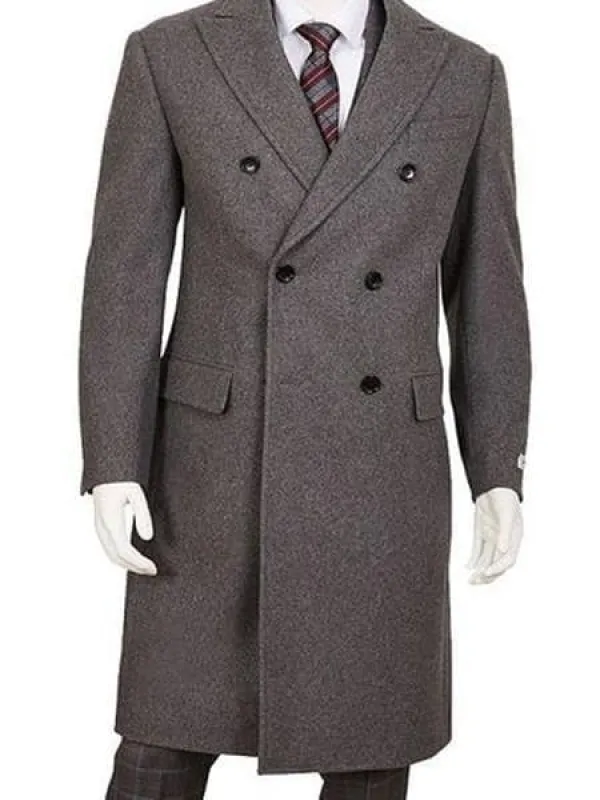 Mens Overcoat -Mens Long Wool Topcoats- Topcoat For Men-Mens Double breasted Overcoat Gay " Double breasted Coat sold by Alberto Nardoni