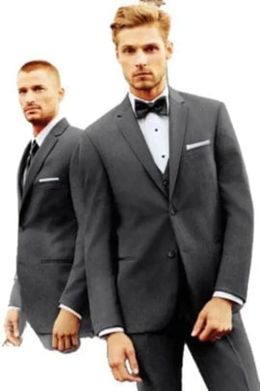 Mens Grey Groom Suit - Grey Groomsmen sold by Alberto Nardoni