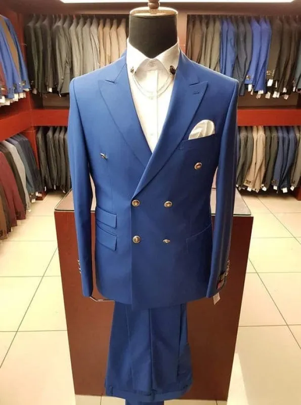 Mens Double Breasted Blazer Suits sold by Alberto Nardoni