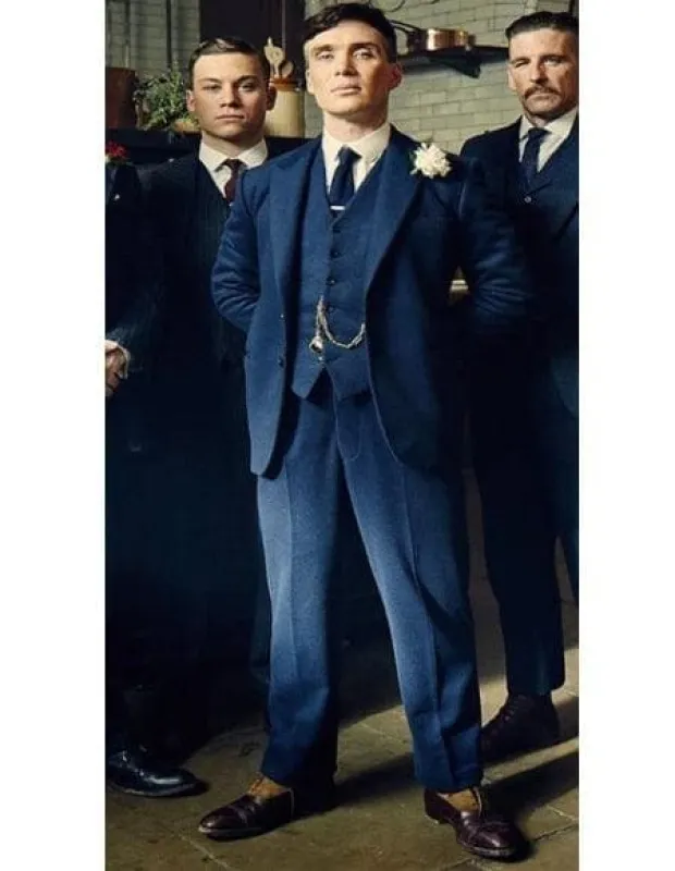 Peaky Blinder Wedding Suit sold by Alberto Nardoni