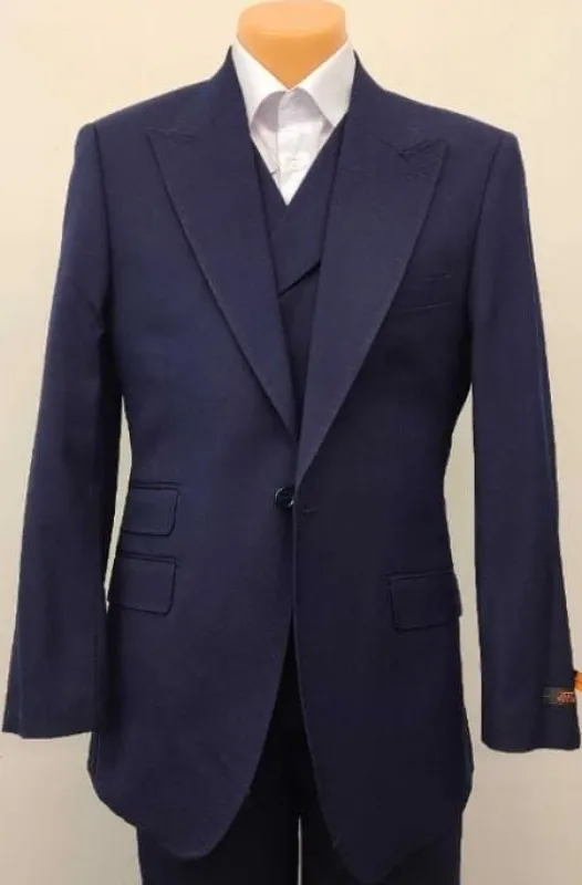 Men Italian Suit For Wide Lapel Suit made by Alberto Nardoni
