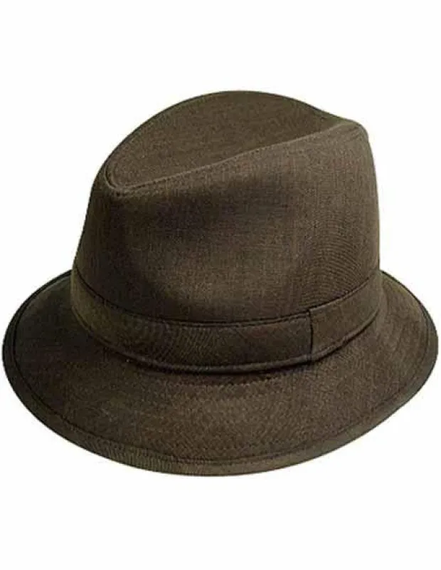 Mens Dress Hat Mens Brown New Style Bucket Hat sold by Alberto Nardoni