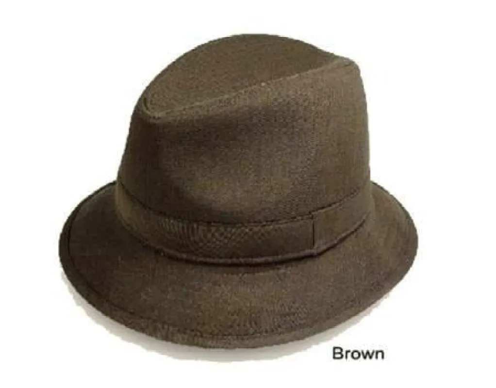 1930s Mens Hats For Sale - 1930s Fedora Brown sold by Alberto Nardoni