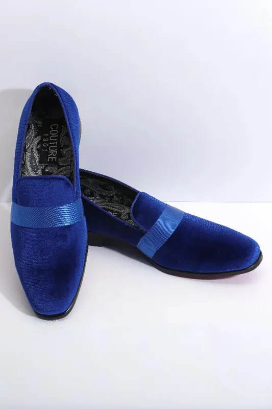 Lincoln Royal Blue Couture 1910 Tuxedo Shoes sold by Alberto Nardoni