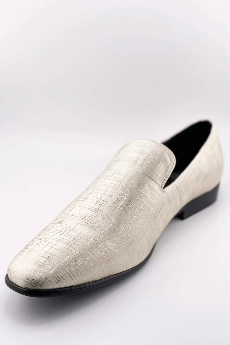 Sharkskin Gold Couture 1910 Tuxedo Shoes sold by Alberto Nardoni