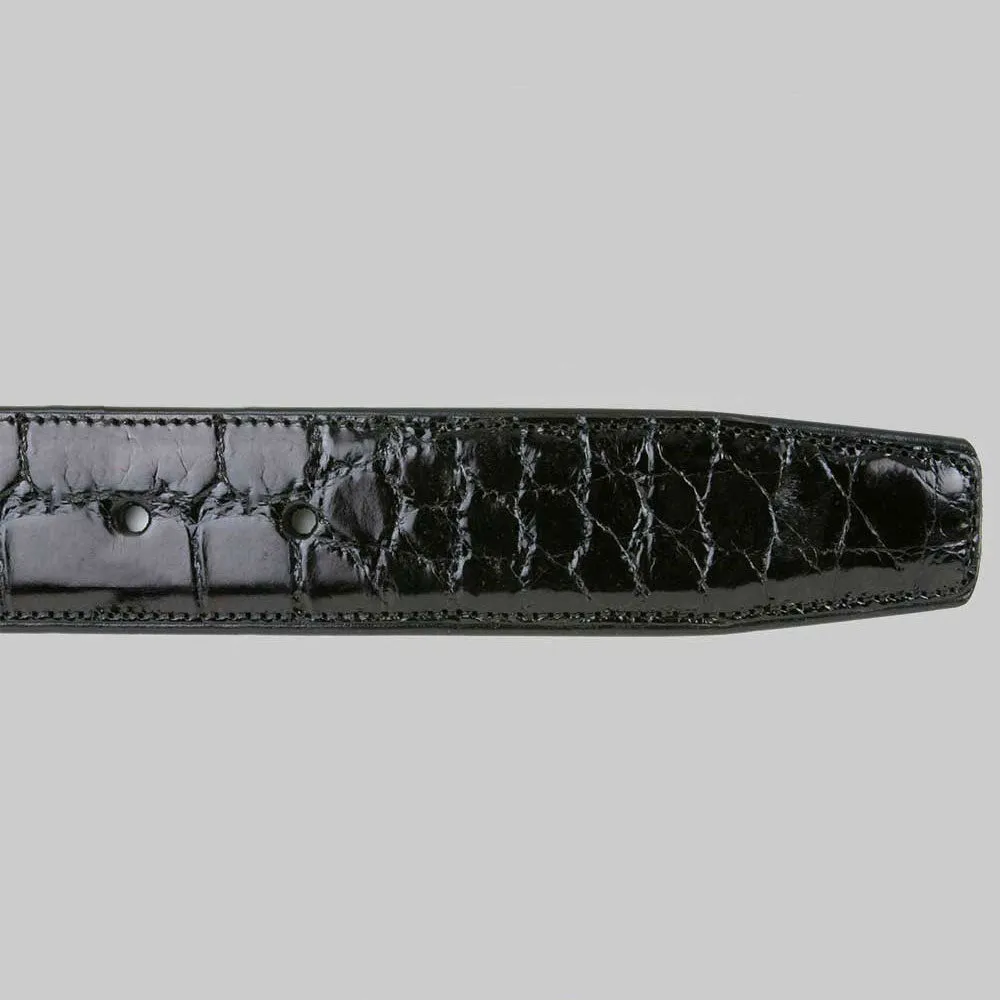 Mezlan Alligator Belt Black (AO7907) sold by Alberto Nardoni product image thumbnail 3