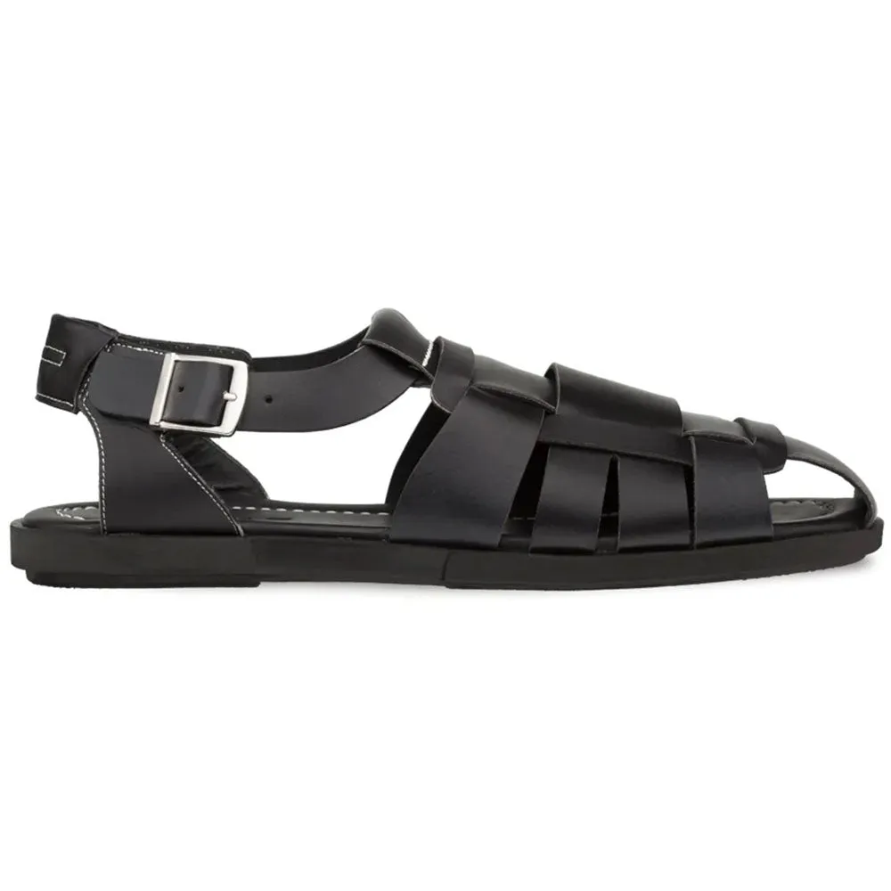 Mezlan Fisherman Sandals Black (R20257) sold by Alberto Nardoni