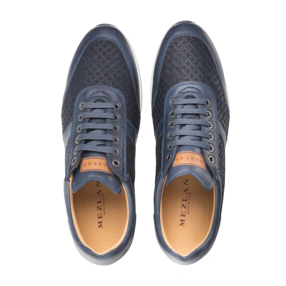 Mezlan Maxim Calfskin Sneakers Blue (9463) sold by Alberto Nardoni product image thumbnail 5