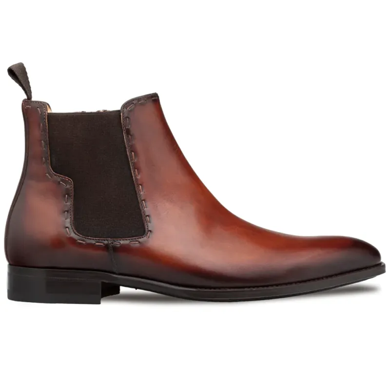 Mezlan Patina Chelsea Boot Cognac / Rust (E20484) sold by Alberto Nardoni