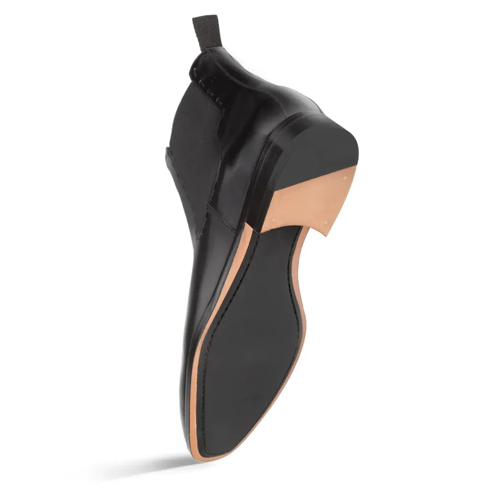 Mezlan Patina Chelsea Boot Black (E20484) sold by Alberto Nardoni product image thumbnail 3