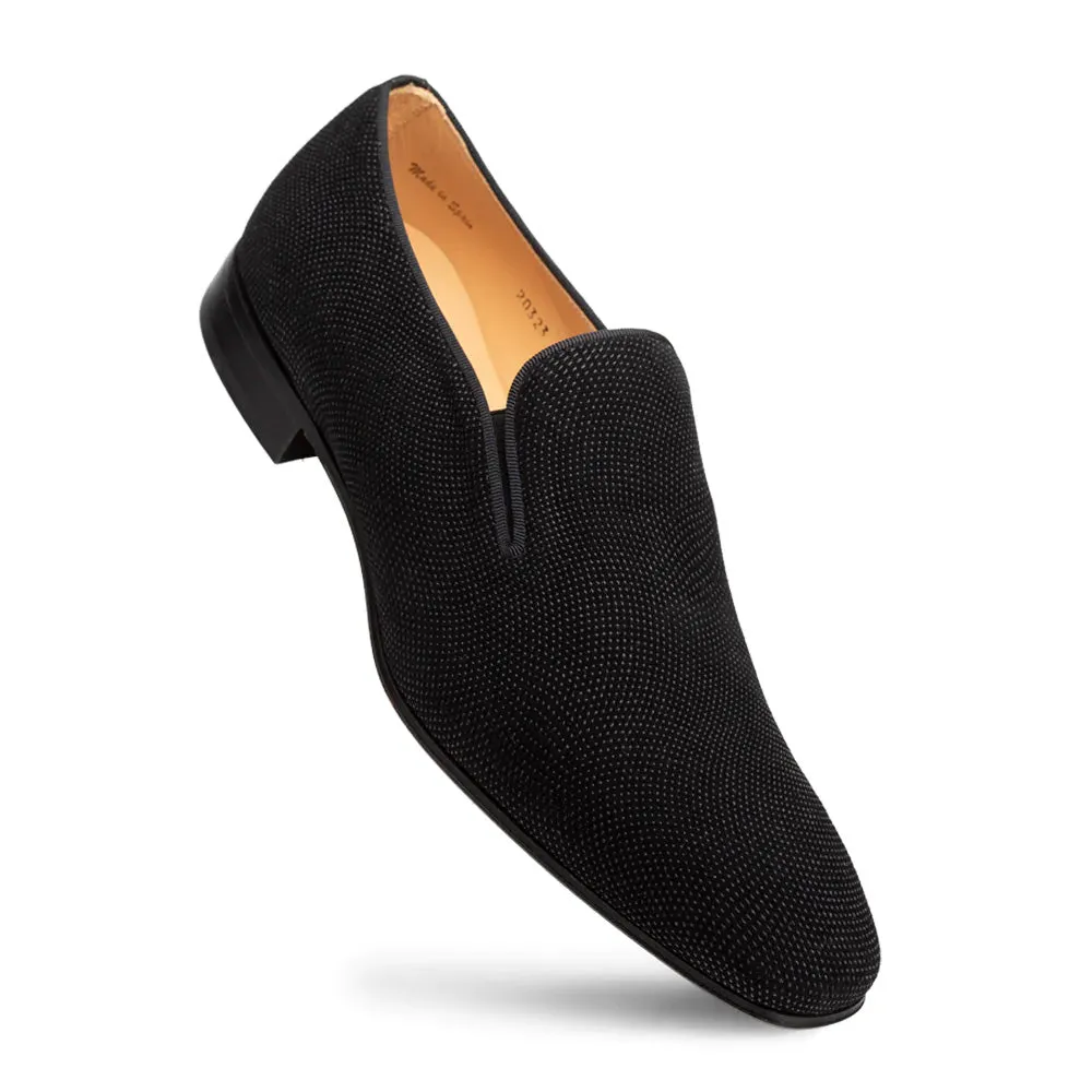 Mezlan Notte Glass Suede Slip On Black (20958) sold by Alberto Nardoni product image thumbnail 2