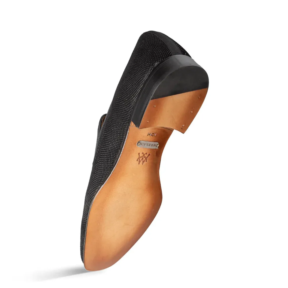 Mezlan Notte Glass Suede Slip On Black (20958) sold by Alberto Nardoni product image thumbnail 3