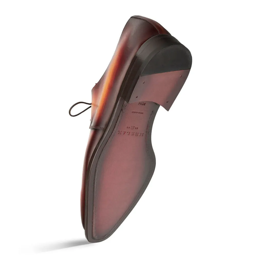 Mezlan Principe Patina Leather Derby Tan / Rust (20842) sold by Alberto Nardoni product image thumbnail 3