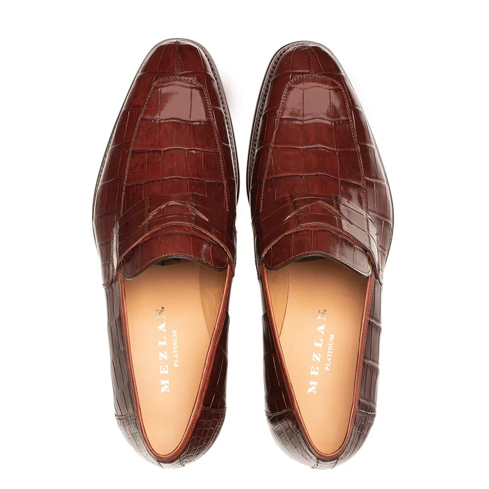 Mezlan Piccolo Alligator Penny Loafer Sport (4954-J) sold by Alberto Nardoni product image thumbnail 5