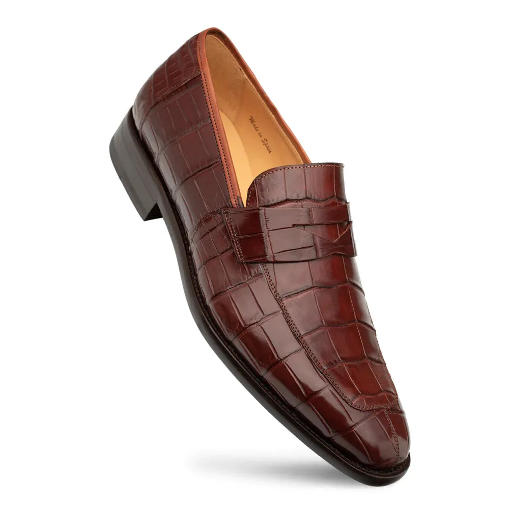 Mezlan Piccolo Alligator Penny Loafer Sport (4954-J) sold by Alberto Nardoni product image thumbnail 2