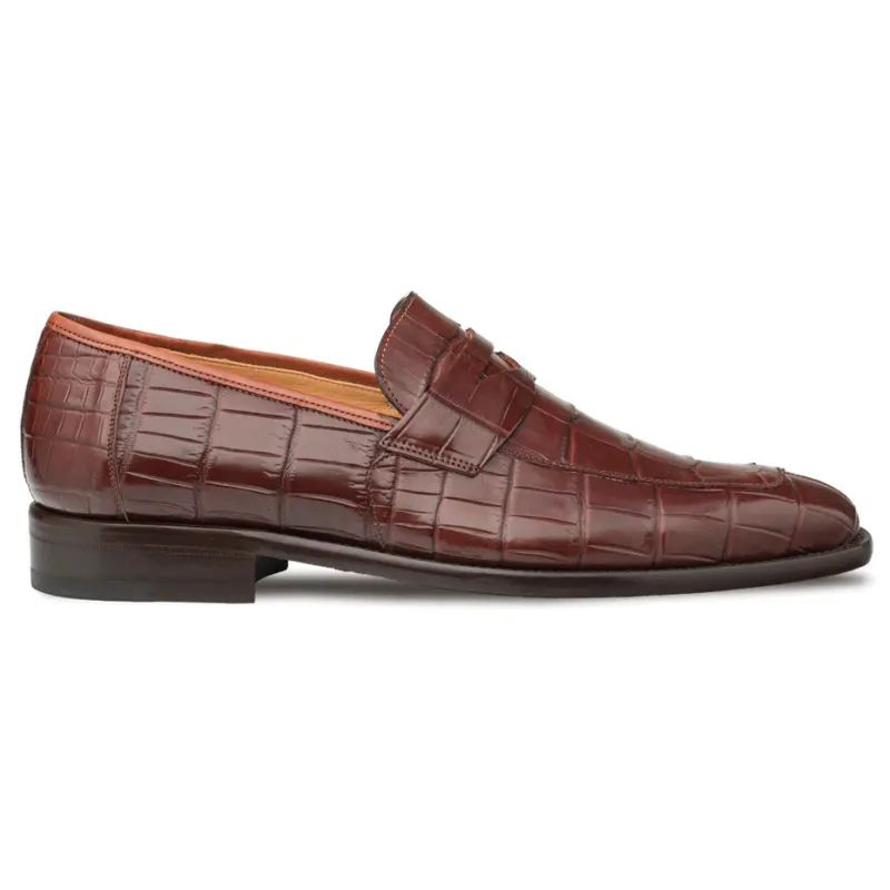 Mezlan Piccolo Alligator Penny Loafer Sport (4954-J) sold by Alberto Nardoni