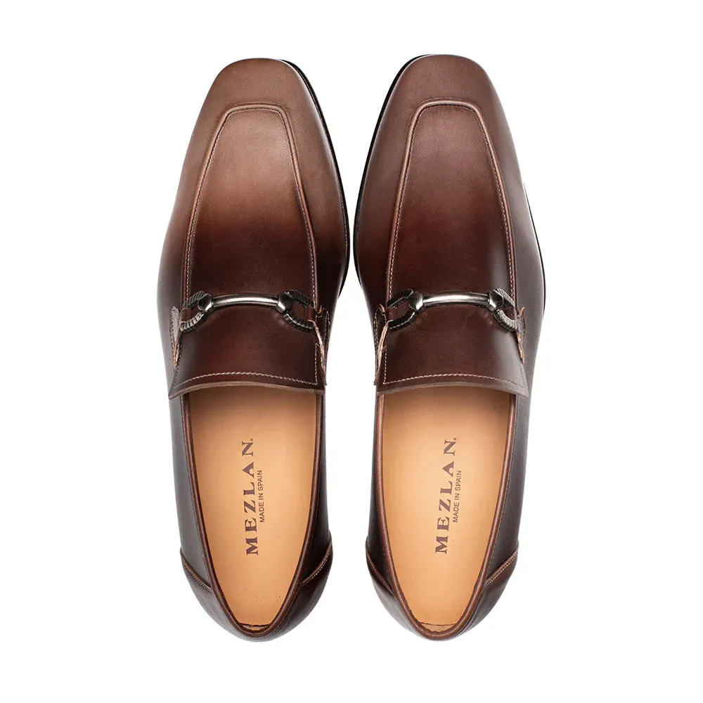 Mezlan Brunello Two-Tone Bit Loafer Taupe / Brown (21100) sold by Alberto Nardoni product image thumbnail 5