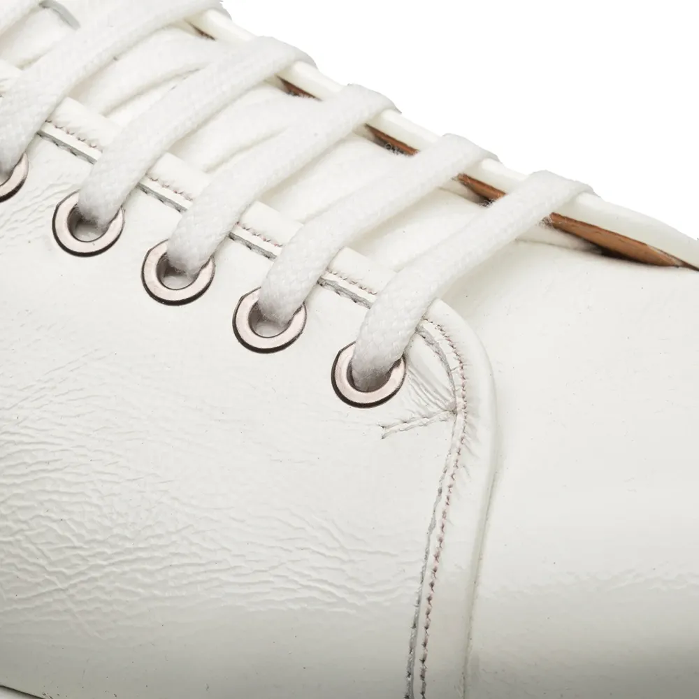 Mezlan Cartuja Shine-Calf Sneakers White (21153) sold by Alberto Nardoni product image thumbnail 4