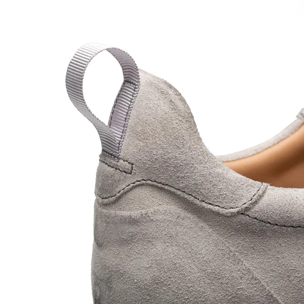 Mezlan Alcoy Suede Sneaker Grey (21118) sold by Alberto Nardoni product image thumbnail 4