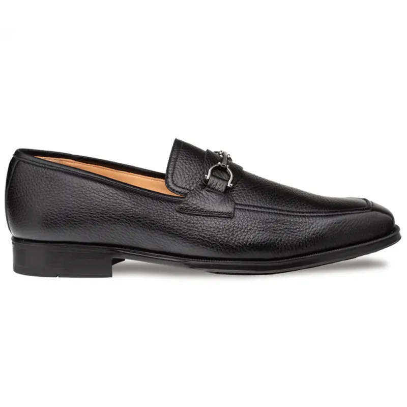 Mezlan Deerskin Ornament Loafer Black (E21253) sold by Alberto Nardoni