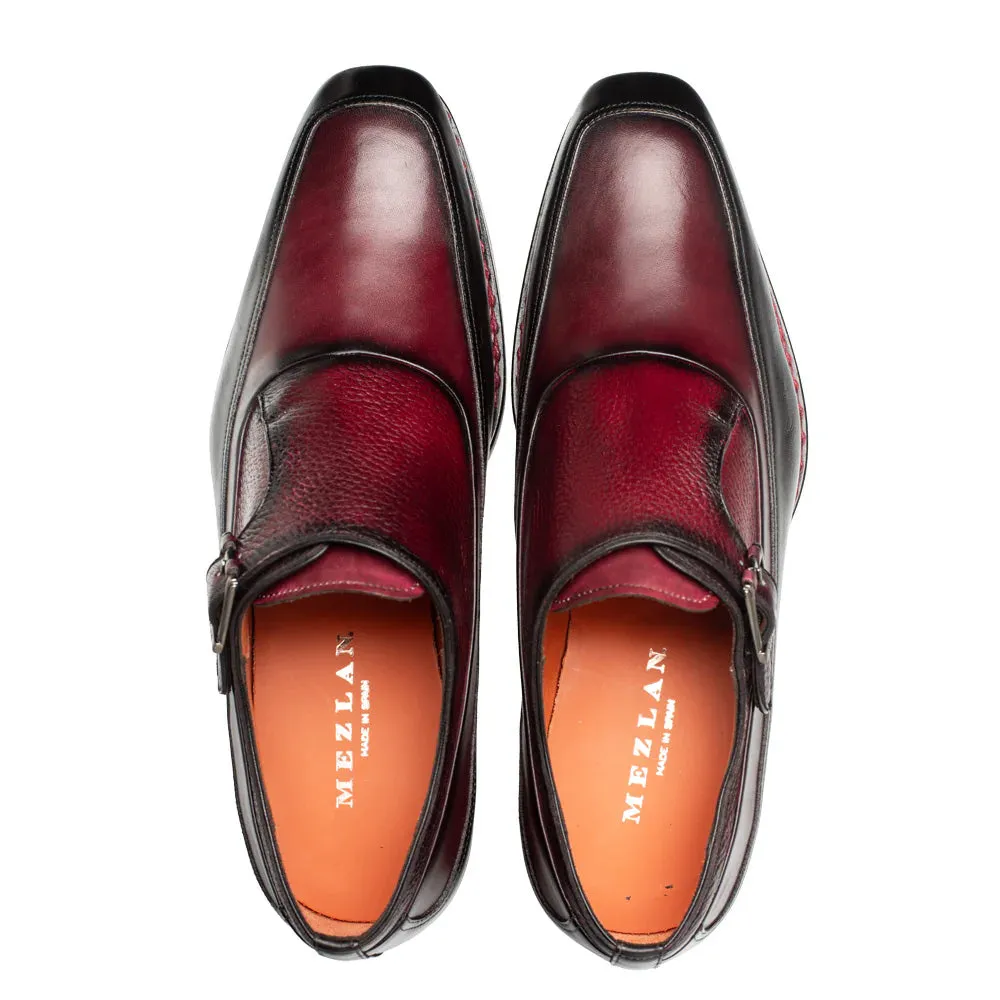 Mezlan Artesano Two-Toned Monk Strap Black & Burgundy (21261) sold by Alberto Nardoni product image thumbnail 5