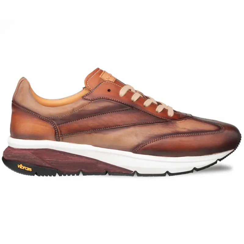 Mezlan Magico Two-Tone Sneaker Tan / Taupe (21283-F) sold by Alberto Nardoni