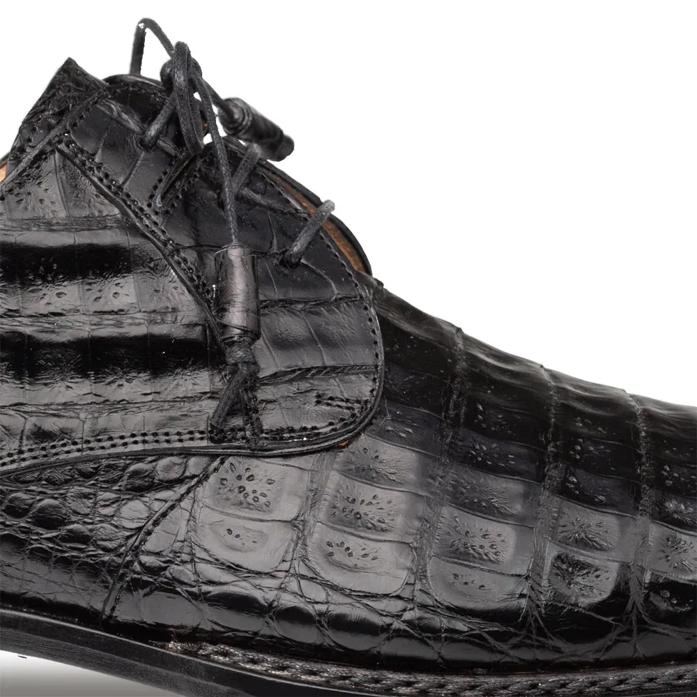 Mezlan Cratos Crocodile Derby Black (50070-F) sold by Alberto Nardoni product image thumbnail 4