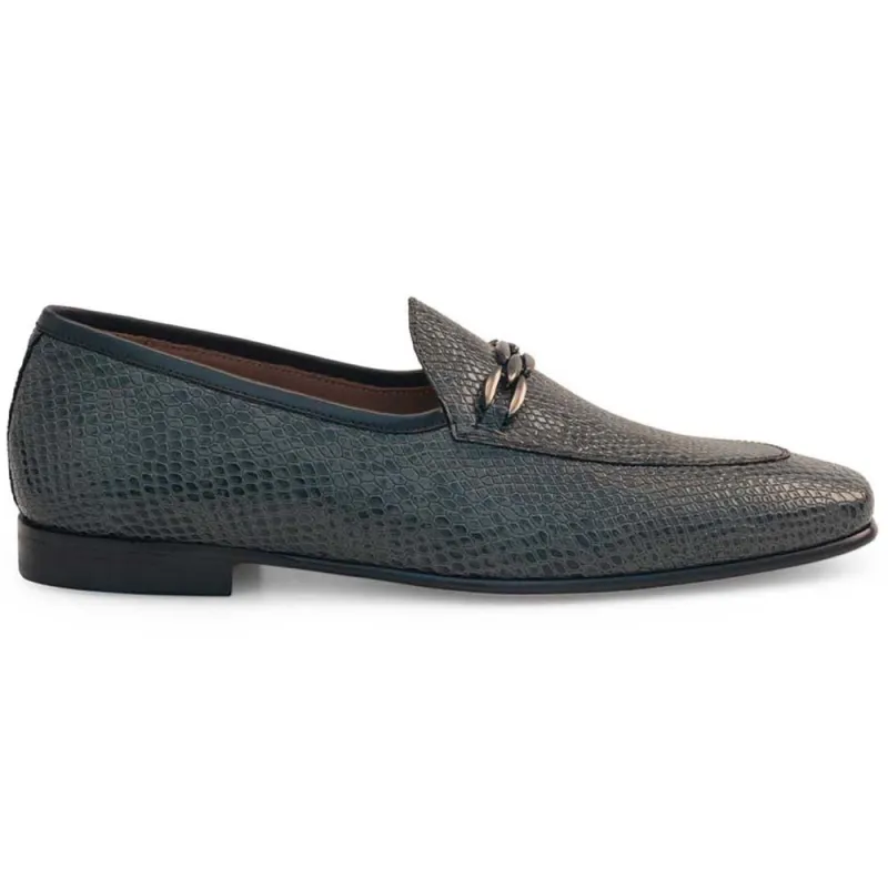 Mezlan Apron Front Gored Two-Tone Slip-On Black / Grey (21445) sold by Alberto Nardoni