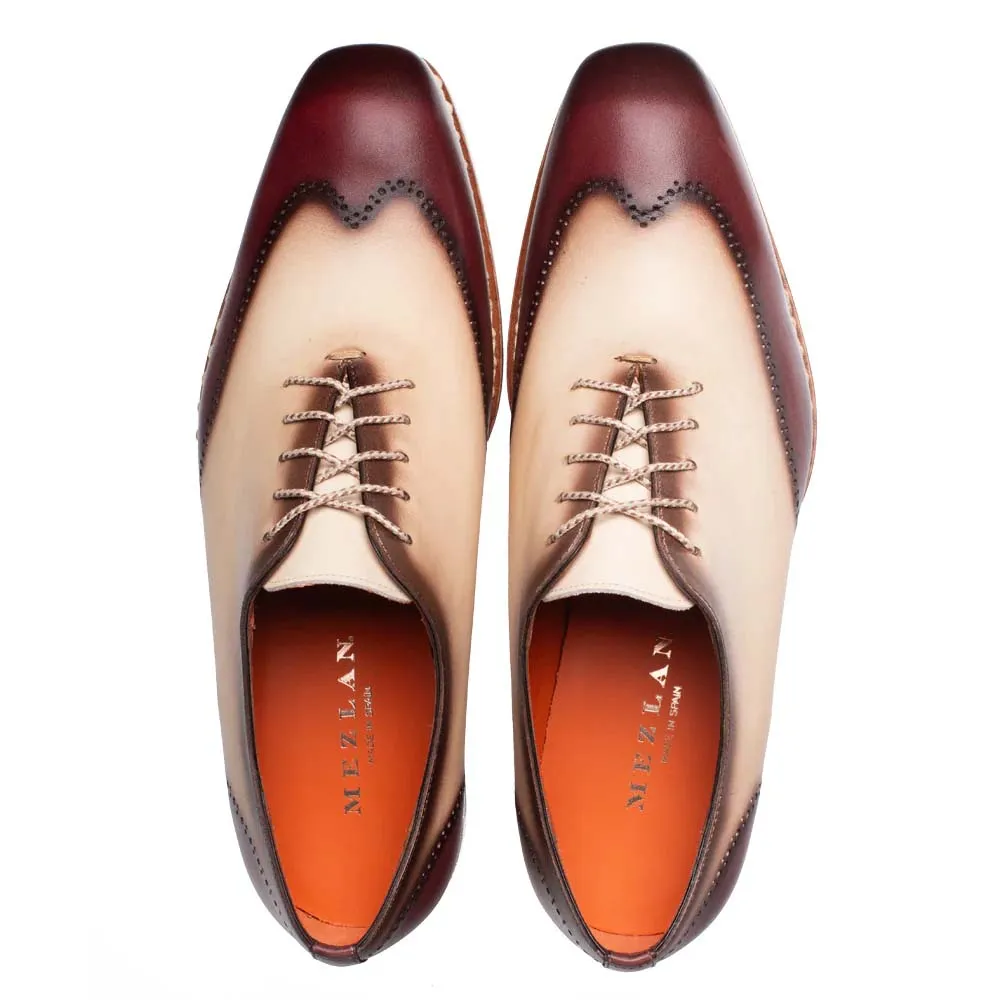 Mezlan Almagro Two-Tone Oxford Red / Bone (21592) sold by Alberto Nardoni product image thumbnail 5
