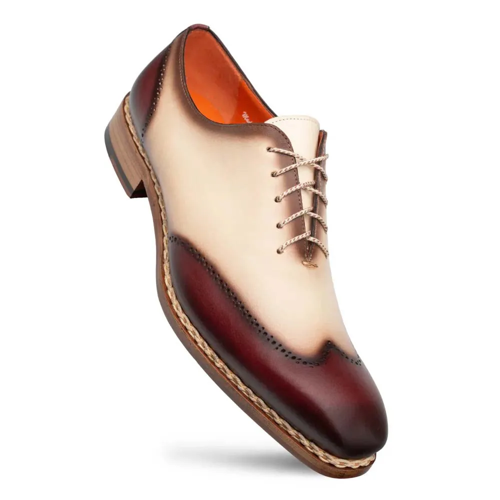 Mezlan Almagro Two-Tone Oxford Red / Bone (21592) sold by Alberto Nardoni product image thumbnail 2