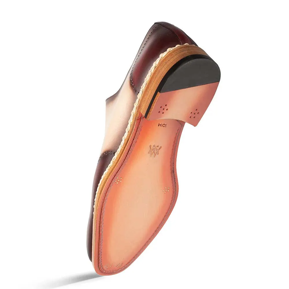 Mezlan Almagro Two-Tone Oxford Red / Bone (21592) sold by Alberto Nardoni product image thumbnail 3