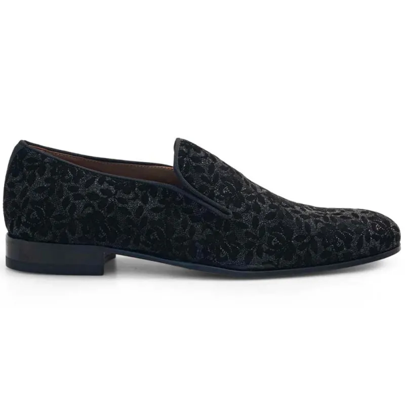 Mezlan Velvet Formal Loafer Black (21084) sold by Alberto Nardoni