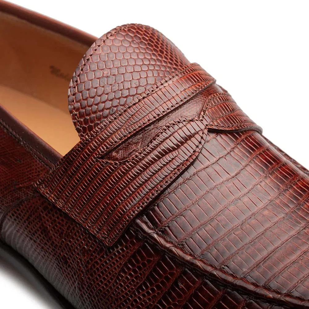 Mezlan Mayor Lizard Penny Loafer Sport (50121-L) sold by Alberto Nardoni product image thumbnail 4