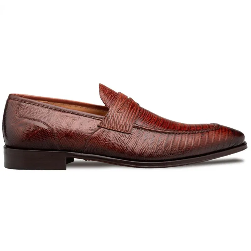 Mezlan Mayor Lizard Penny Loafer Sport (50121-L) sold by Alberto Nardoni