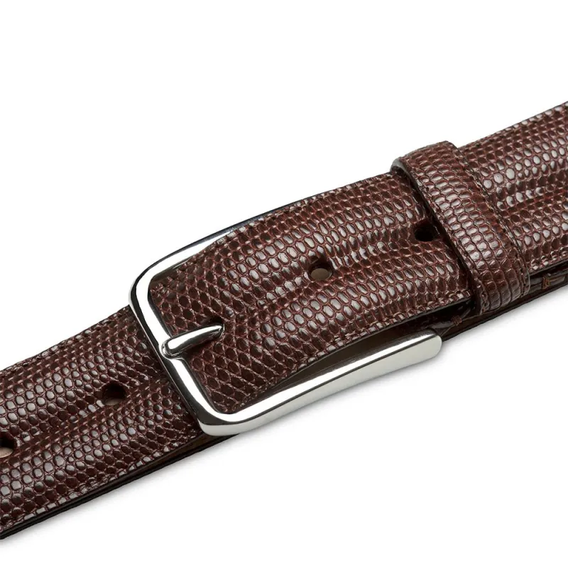 Mezlan Classic Lizard Belt Sport sold by Alberto Nardoni