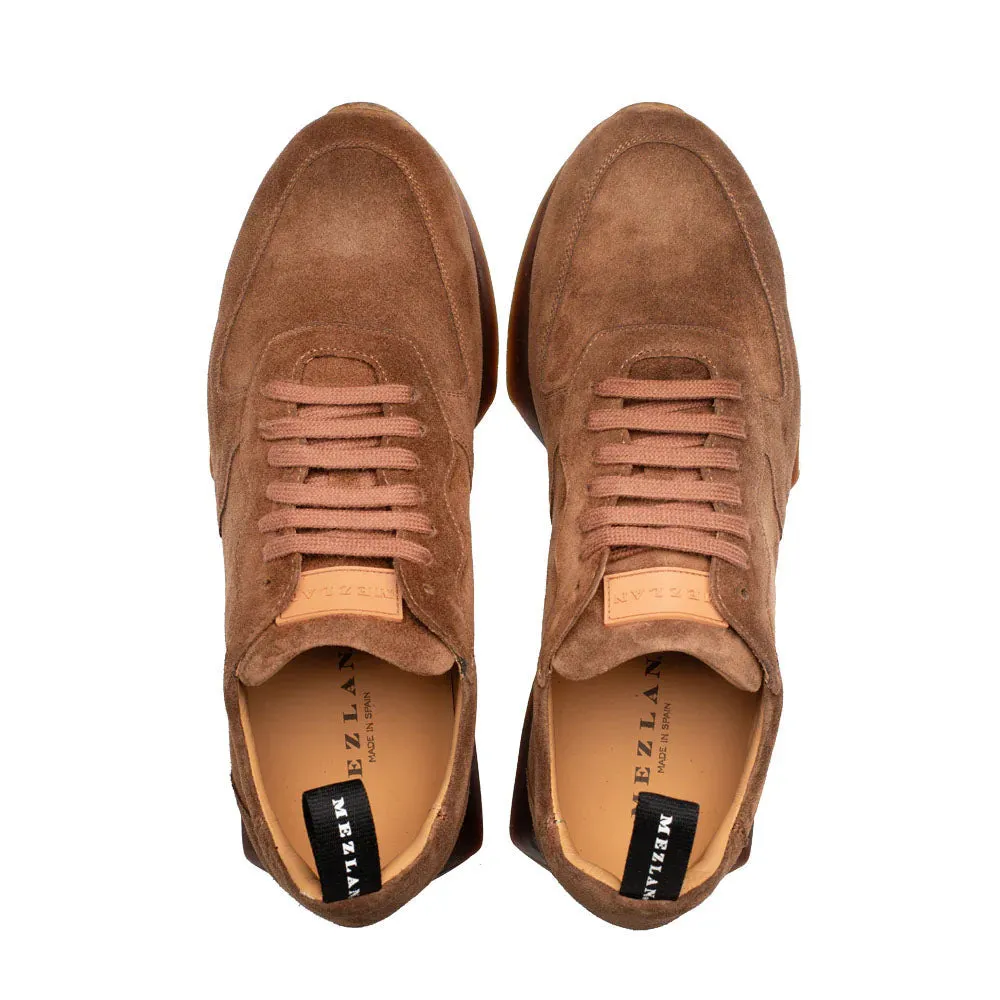Mezlan Carlucci Suede Sneaker Tan (21732) sold by Alberto Nardoni product image thumbnail 5