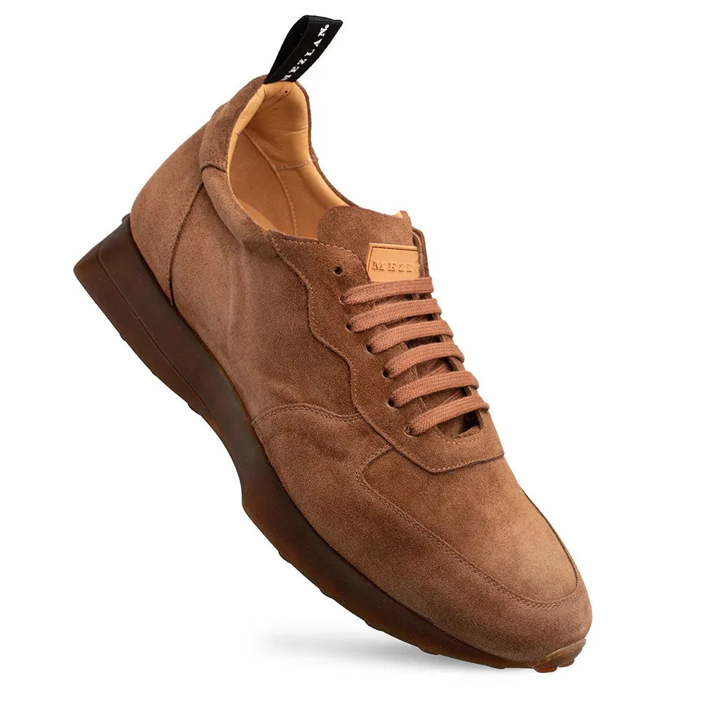 Mezlan Carlucci Suede Sneaker Tan (21732) sold by Alberto Nardoni product image thumbnail 2