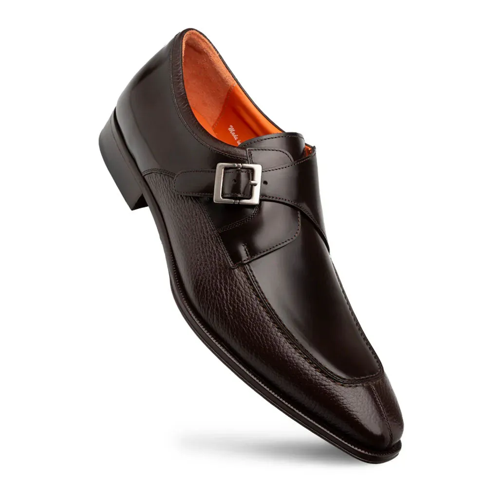 Mezlan Pego Deerskin Monk Strap Brown (21158) sold by Alberto Nardoni product image thumbnail 2