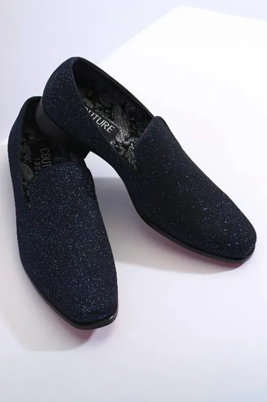 Cash Royal Blue Couture 1910 Tuxedo Shoes sold by Alberto Nardoni