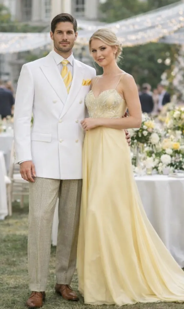 Elegant Mens Double Breasted Blazer in White | Classic Fit Suit Jacket sold by Alberto Nardoni product image thumbnail 4