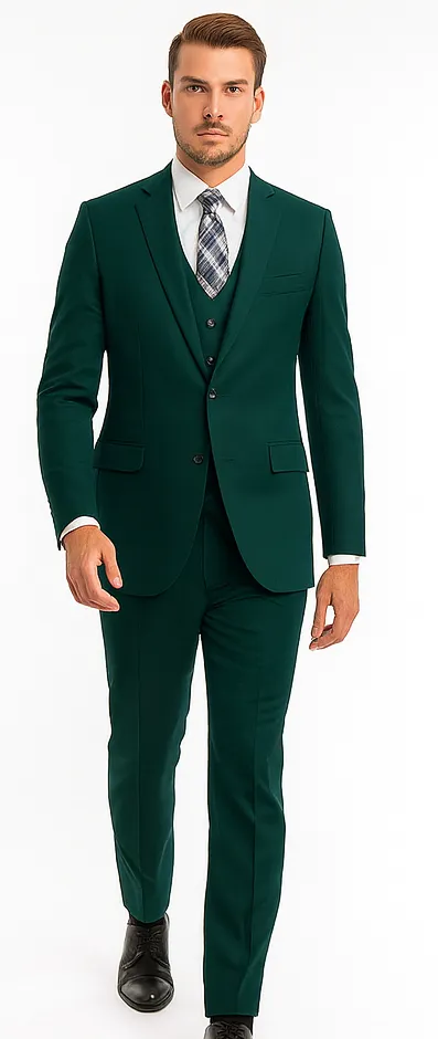 Mens Dark Teal Suit - Teal Blue Suit - Teal Color Wedding Suit sold by Alberto Nardoni product image thumbnail 5